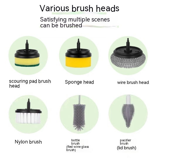 5-in-1 Electric Cleaning Brush | 50% OFF + Free UAE Delivery