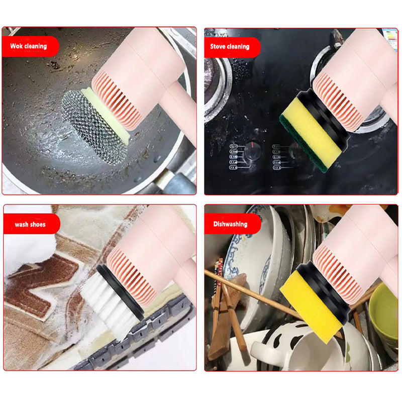 5-in-1 Electric Cleaning Brush | 50% OFF + Free UAE Delivery