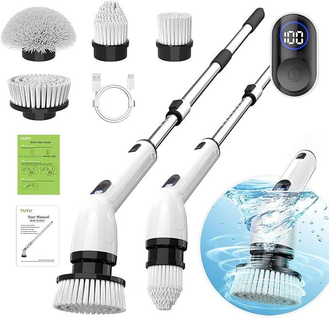 5-in-1 Electric Cleaning Brush | 50% OFF + Free UAE Delivery