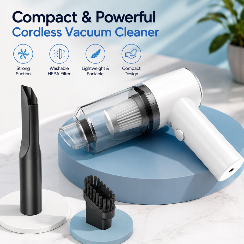Handheld Mini Vacuum Cleaner | Make Cleaning Easy