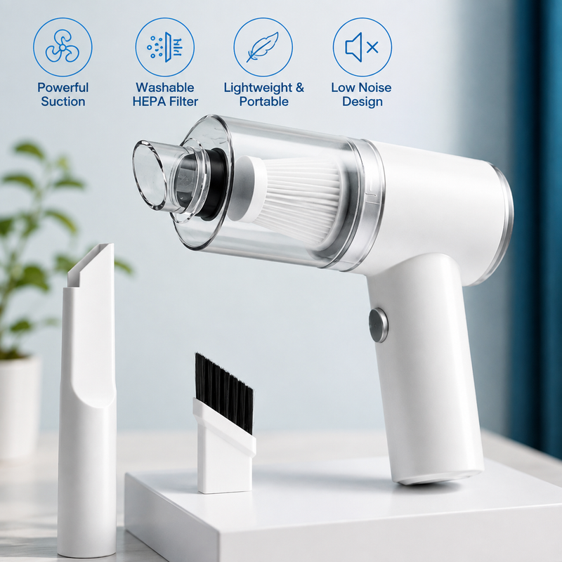Handheld Mini Vacuum Cleaner | Make Cleaning Easy