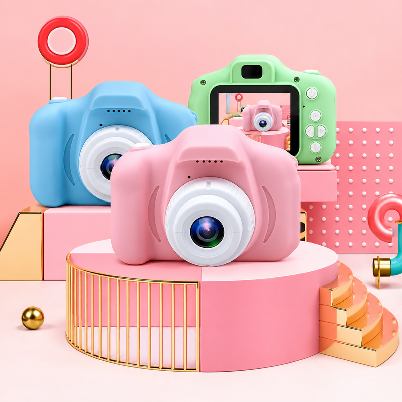 Children’s Digital Camera | HD Video Recording & Image Capturing With MicroSD Slot upto 128 GB Support | Games & Audio Also Available