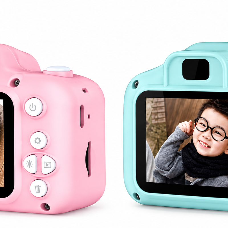 Children’s Digital Camera | HD Video Recording & Image Capturing With MicroSD Slot upto 128 GB Support | Games & Audio Also Available