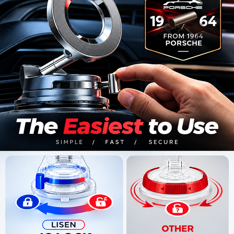 Magnetic Car Phone Mount | حامل هاتف مغناطيسي للسيارة