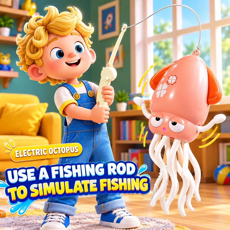 Dance Octopus Interactive Toy | Child Will Not Use Mobile After This