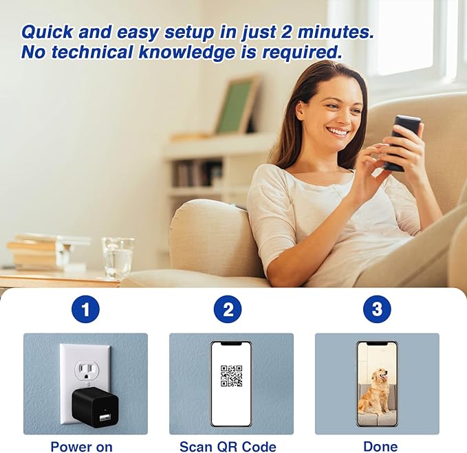 Smart Camera Charger | Hidden Camera