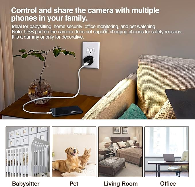 Smart Camera Charger | Hidden Camera